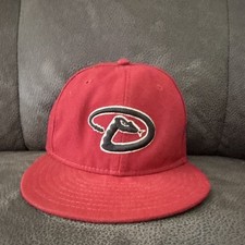 New Era 59FIFTY Arizona Diamondbacks MLB Red Fitted Cap Hat Size 7 3/4 picture