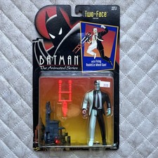 Vintage Kenner Two-Face Batman 1992 Animated Series Roulette Gun Action Figure picture