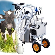 6.6Gal/25L Milking Machine Electric,Portable Milker with Food-Grade Cups&Bucket picture