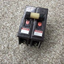 Wadsworth 50amp. 2 Pole Circuit Breaker used picture