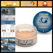 High-Grade Cerium Oxide Glass Polishing Powder 1.76oz - Scratch Removal & Restor picture