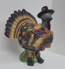 Tom Turkey W/ Cornucopia Thanksgiving Figure 13
