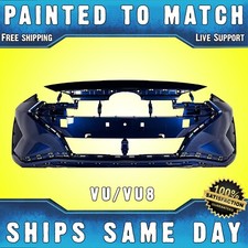 NEW *Painted VU8 Lakeside Blue* Front Bumper Cover for 2019 2020 Hyundai Elantra picture