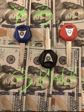 🔥✅ * 3 PACK* YAMAHA KEY BLANK RED BLUE BLACK R1 R6 yzf MT OEM UNCUT SPARE NEW picture