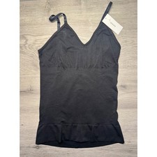 Spanx Everyday Shaping Cami Very Black 10491R Seamless Support Tank Large NWT picture