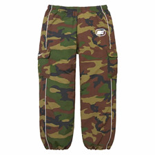 Supreme x Nike Men’s Nylon Cargo Pants Woodland Camo Size S Elastic Waist picture