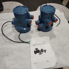 SET OF 2 ROSEMOUNT 08712-0571-0012 Magnetic Flowmeter Sensor & transmitter  picture