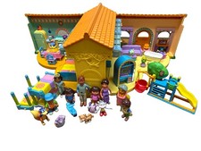 Vintage Mattel Dora The Explorer Talking Playhouse Playset 2003 works w/Figures picture