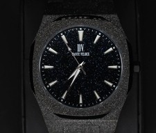 DANTE VELOCE Starlight Frosted BLACK Ice Out Icy Diamond Watch paul rich NEW  picture