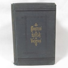 States of The Christian Life & Vocation Rev Berthier 1879 Antique Theology Book picture