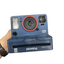 Polaroid Camera Limited Edition Stranger Things Blue Polaroid 600 Tested Working picture