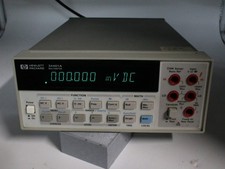 HP/Agilent 34401A Digital Multimeter 6 1/2 Digit (Tested) picture