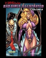 Kirk Lindo's BAD GIRLS ILLUSTRATED V2 by Kirk Lindo (English) Paperback Book picture