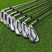 PING G430 Iron Set 4-U (8 Clubs) Stiff Steel Shafts RH Silver Blue picture