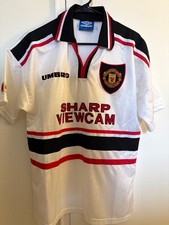 Manchester United 1997/1998 Away Shirt Umbro Medium Genuine Excellent Condition picture