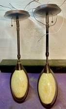 Hubbardton Forge Fullered Impressions Mini Pendant (Pair) Used Nice picture