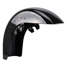 Vivid Black Front Fender For Harley Touring Road King Street Glide 1989-2013 New picture