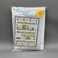 Quilt Kit – Wilmington Prince Let’s Go Camping Throw Quilt 52.25” X 66.5” Summer picture