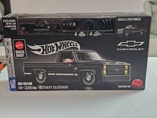 Mattel Brick Shop Hot Wheels Speed Series '83 Chevy Silverado 1/64 picture