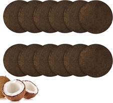 12 Pack Biodegradable Natural Filters for Kitchen Compost Bin, 7.25 Inch Comp... picture