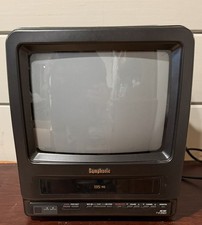 Vintage Symphonic TV/VCR Combo CRT Gaming TVCR9D1 9