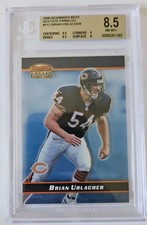 Brian Urlacher 2000 Bowman's Best Acetate Rookie #217/250 Graded BGS 8.5 RC #112 picture