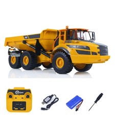 DoubleE E591 003 1/20 RTR RC Articulated Dumper 6WD Truck Vehicle Motor Battery picture
