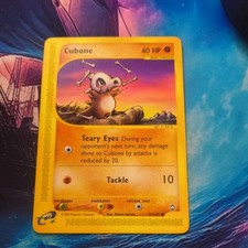 Pokemon Cubone 072/147 Aquapolis Regular CLEAN e-reader picture