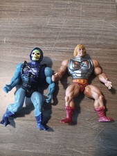 Vintage 1983 He-Man MOTU Battle Armor He-Man & Skeletor Masters Of The Universe picture