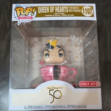 Funko Pop Delux Disney 50th Queen of Hearts #1107 Target Exclusive - NEW  picture