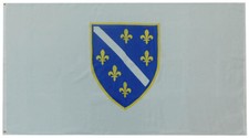 Flag of the Republic Old Bosnia & Herzegovina Woven Poly Nylon 3x5 3'x5' Flag picture