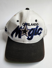 Vintage 90s Orlando Magic Snapback Hat Sports Specialties Script The Twill Korea picture