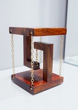 Handcrafted Wooden Tensegrity Structure Floating Table Decorative Item , 1 Pcs picture