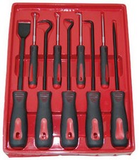 ATD Tools 8424 Scraper, Hook & Pick Set, 9 pc. picture