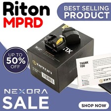 New Riton X3 TACTIX PRD/MPRD Micro Optic 3 MOA Red Dot Fit RMR/RMSc Footprint picture