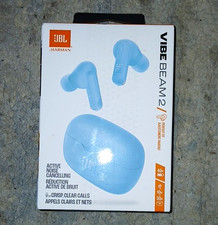 JBL Vibe Beam 2 Blue True Wireless In-Ear Earbuds w/ ANC Water-Resistant picture