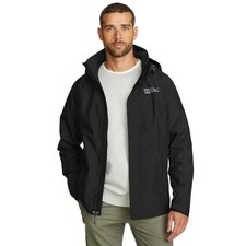 Eddie Bauer Men's Rainfoil Packable Waterproof Jacket Black X-Large picture