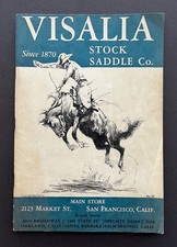 Vintage 1940 Visalia Stock Saddle Co Anniversary Catalog No 32 San Francisco picture