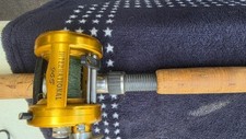Penn 965 International Reel Used but nice. line included 40LB Braid picture