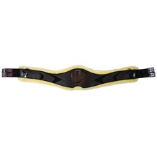 PROFESSIONAL'S CHOICE Contoured Jump Fleece 54 Chocolate Girth (CJGF54-CHO) picture