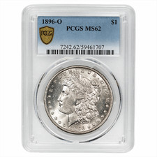 1896-O Morgan Dollar $1 PCGS MS 62 picture