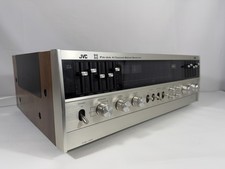 JVC 4VR-5456X Vintage 4 Channel Stereo Receiver CD-4 Silver Face, Works, Clean picture