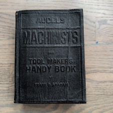 Vintage Audels Machinists & Tool Makers Handy Book Frank Graham 1941 - 1942 picture