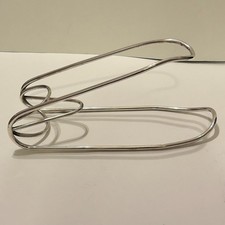Vintage 1930s French Art Deco Silver Plated Wine Cradle Holder France picture