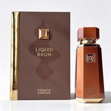 French Avenue Liquid Brun perfume 100ml, amber wood tone, lasting fragrance picture