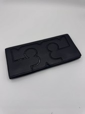 Tory Burch Black Leather Clutch picture