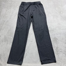 Lululemon Discipline Pants Men Medium Dark Grey Heather Pull On Stretch Trousers picture