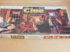 Vintage 1992 Clue Board Game Complete w/Box – Parker Brothers 00045 picture