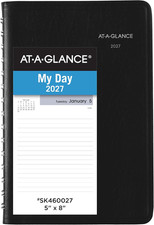 AT-A-GLANCE 2027 Planner, Daily, 5