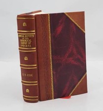 Annual reports of the Geological Survey of Indiana, made during  [Leather Bound] picture